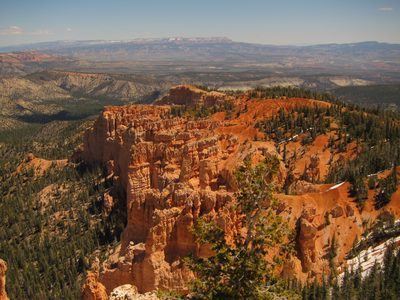 View from the top.  Ebeneezer Bryce, who farmed just...